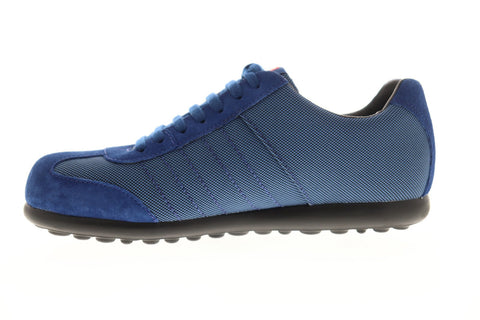 Camper Pelotas Xlite 18302-113 Mens Blue Suede Lace Up Euro Sneakers Shoes