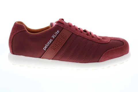 Camper Pelotas XL 18302-123 Mens Red Canvas Lace Up Lifestyle Sneakers Shoes