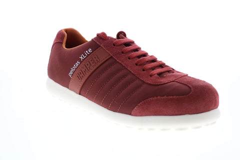 Camper Pelotas XL 18302-123 Mens Red Canvas Lace Up Lifestyle Sneakers Shoes
