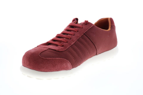 Camper Pelotas XL 18302-123 Mens Red Canvas Lace Up Lifestyle Sneakers Shoes