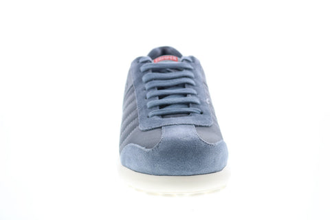 Camper Pelotas XL 18302-130 Mens Blue Canvas Leather Euro Sneakers Shoes