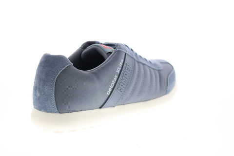Camper Pelotas XL 18302-130 Mens Blue Canvas Leather Euro Sneakers Shoes
