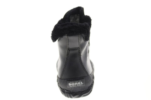 Sorel Out N About Plus Lux 1833571010 Womens Black Casual Dress Boots