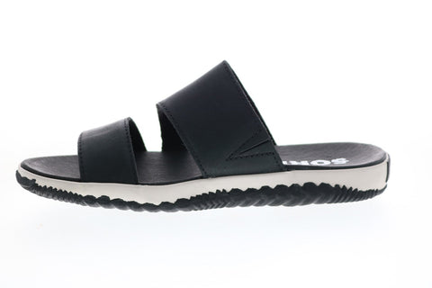 Sorel Out N About Plus Slide 1848491010 Womens Black Slides Sandals Shoes