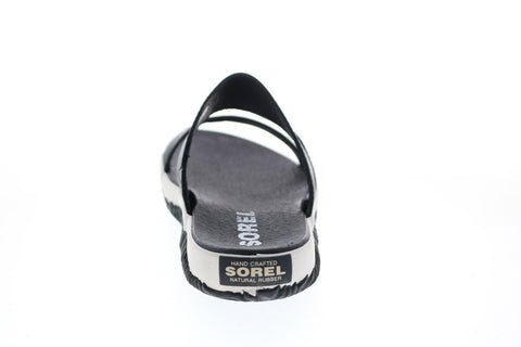 Sorel Out N About Plus Slide 1848491010 Womens Black Slides Sandals Shoes