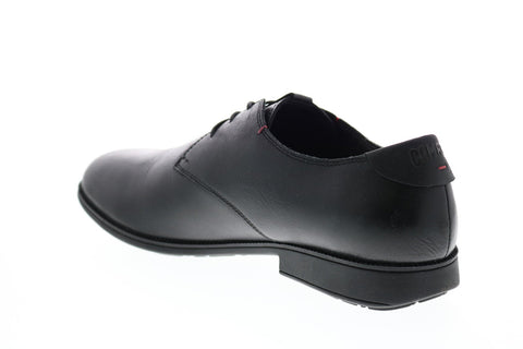 Camper 1913 18552-074 Mens Black Leather Oxfords & Lace Ups Plain Toe Shoes