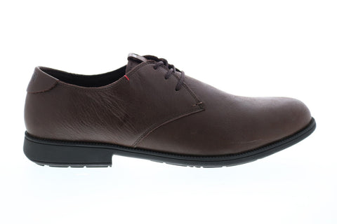 Camper 1913 18552-075 Mens Brown Leather Oxfords & Lace Ups Plain Toe Shoes