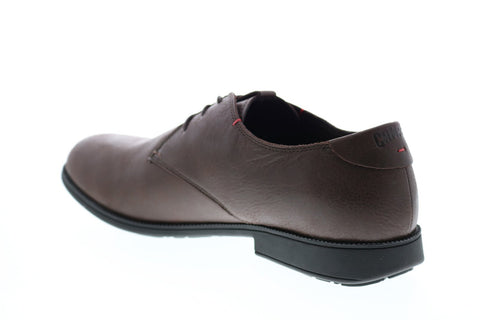 Camper 1913 18552-075 Mens Brown Leather Oxfords & Lace Ups Plain Toe Shoes