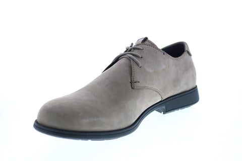 Camper 1913 18552-082 Mens Gray Nubuck Oxfords & Lace Ups Plain Toe Shoes