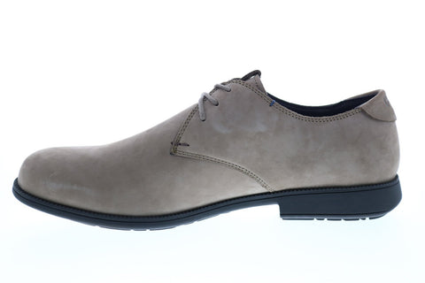 Camper 1913 18552-082 Mens Gray Nubuck Oxfords & Lace Ups Plain Toe Shoes