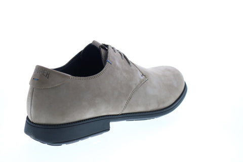 Camper 1913 18552-082 Mens Gray Nubuck Oxfords & Lace Ups Plain Toe Shoes