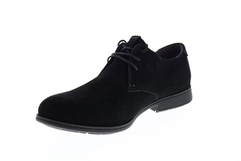 Camper 1913 18552-083 Mens Black Nubuck Oxfords & Lace Ups Plain Toe Shoes