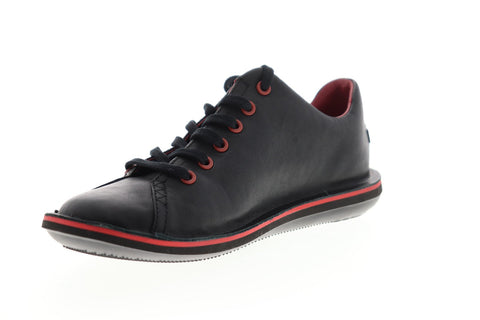 Camper Beetle 18648-003 Mens Black Leather Lace Up Low Top Sneakers Shoes