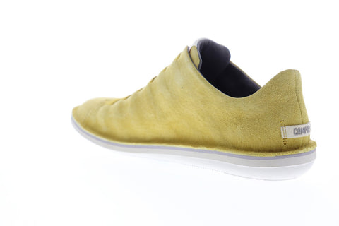 Camper Beetle 18751-063 Mens Yellow Suede Lace Up Low Top Sneakers Shoes