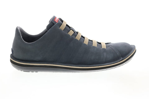 Camper Beetle 18751-077 Mens Gray Nubuck Lace Up Euro Sneakers Shoes