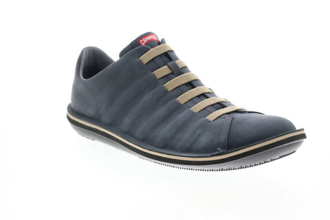 Camper Beetle 18751-077 Mens Gray Nubuck Lace Up Euro Sneakers Shoes