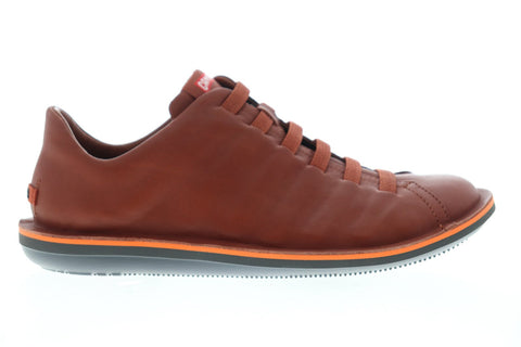 Camper Beetle 18751-071 Mens Brown Leather Lace Up Low Top Sneakers Shoes