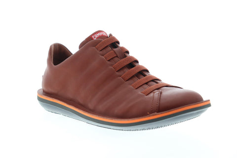 Camper Beetle 18751-071 Mens Brown Leather Lace Up Low Top Sneakers Shoes