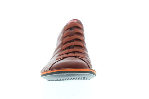 Camper Beetle 18751-071 Mens Brown Leather Lace Up Low Top Sneakers Shoes