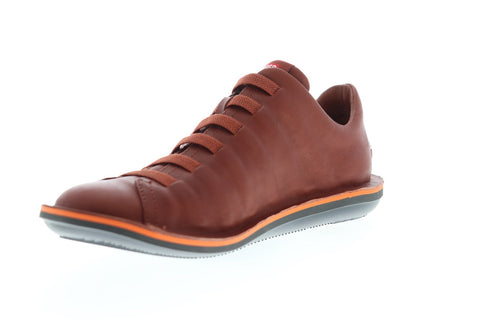 Camper Beetle 18751-071 Mens Brown Leather Lace Up Low Top Sneakers Shoes