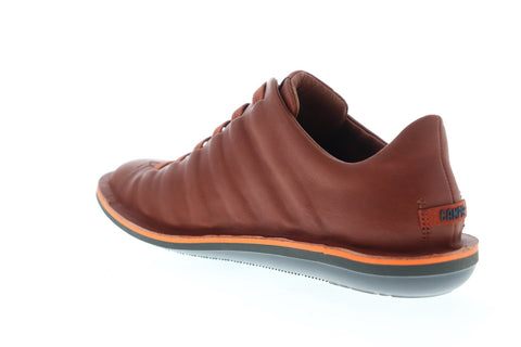 Camper Beetle 18751-071 Mens Brown Leather Lace Up Low Top Sneakers Shoes