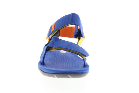 Camper Match 18824-039 Mens Blue Canvas Strap Sport Sandals Shoes
