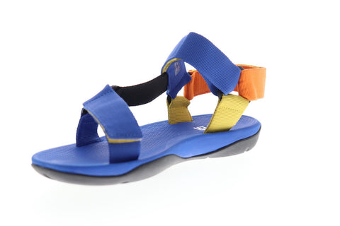 Camper Match 18824-039 Mens Blue Canvas Strap Sport Sandals Shoes