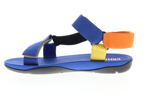 Camper Match 18824-039 Mens Blue Canvas Strap Sport Sandals Shoes