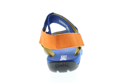 Camper Match 18824-039 Mens Blue Canvas Strap Sport Sandals Shoes