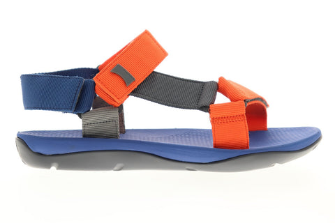 Camper Match 18824-045 Mens Orange Canvas Strap Sport Sandals Shoes
