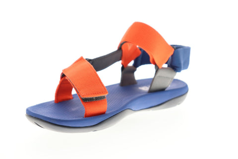 Camper Match 18824-045 Mens Orange Canvas Strap Sport Sandals Shoes