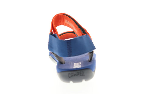Camper Match 18824-045 Mens Orange Canvas Strap Sport Sandals Shoes