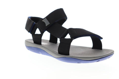Camper Match 18824-046 Mens Black Canvas Strap Sport Sandals Shoes