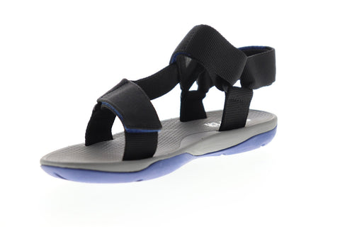 Camper Match 18824-046 Mens Black Canvas Strap Sport Sandals Shoes