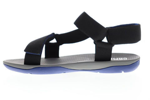 Camper Match 18824-046 Mens Black Canvas Strap Sport Sandals Shoes