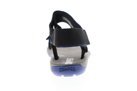 Camper Match 18824-046 Mens Black Canvas Strap Sport Sandals Shoes