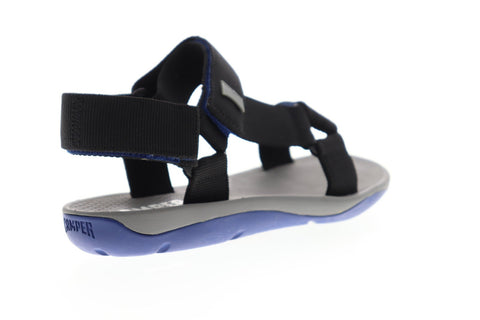 Camper Match 18824-046 Mens Black Canvas Strap Sport Sandals Shoes