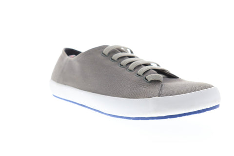 Camper Peu Rambla Vulcanizado 18869-052 Mens Gray Canvas Low Top Sneakers Shoes