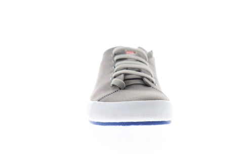 Camper Peu Rambla Vulcanizado 18869-052 Mens Gray Canvas Low Top Sneakers Shoes
