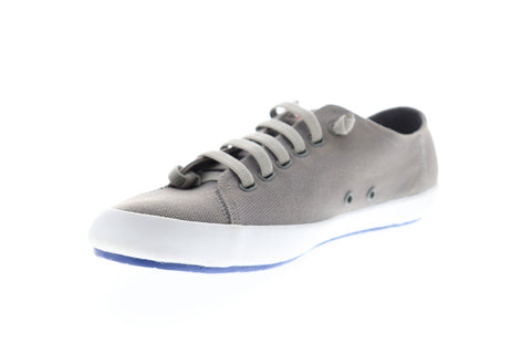 Camper Peu Rambla Vulcanizado 18869-052 Mens Gray Canvas Low Top Sneakers Shoes