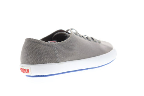 Camper Peu Rambla Vulcanizado 18869-052 Mens Gray Canvas Low Top Sneakers Shoes