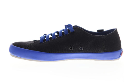 Camper Peu Rambla Vulcanizado 18869-057 Mens Black Canvas Low Top Sneakers Shoes