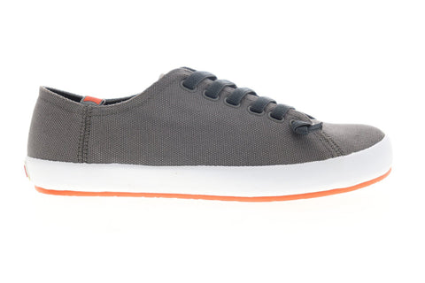 Camper Peu Rambla Vulcanizado 18869-059 Mens Gray Canvas Low Top Sneakers Shoes