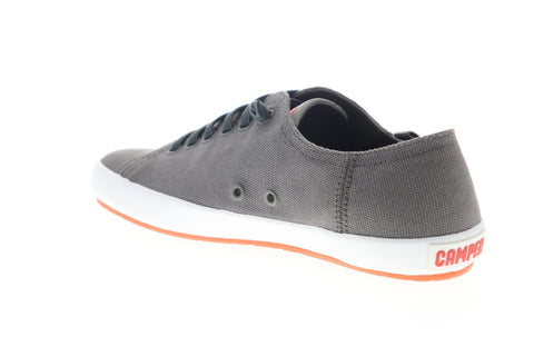 Camper Peu Rambla Vulcanizado 18869-059 Mens Gray Canvas Low Top Sneakers Shoes