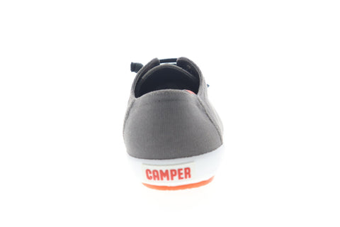 Camper Peu Rambla Vulcanizado 18869-059 Mens Gray Canvas Low Top Sneakers Shoes