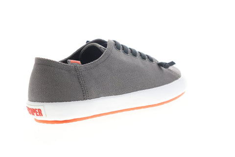 Camper Peu Rambla Vulcanizado 18869-059 Mens Gray Canvas Low Top Sneakers Shoes