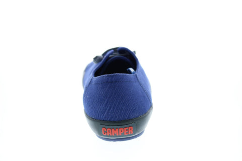 Camper Peu Rambla Vulcanizado 18869-070 Mens Blue Canvas Euro Sneakers Shoes
