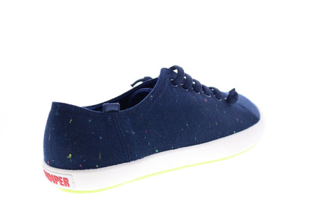 Camper Peu Rambla Vulcanizado 18869-072 Mens Blue Euro Sneakers Shoes