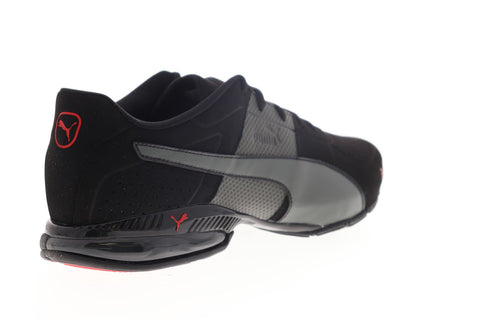 Puma Cell Surin 2 Matte 18907405 Mens Black Nubuck Athletic Running Shoes