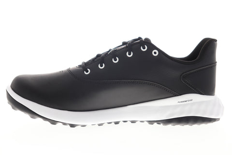Puma Grip Fusion 18942502 Mens Black Lace Up Golf Athletic Shoes